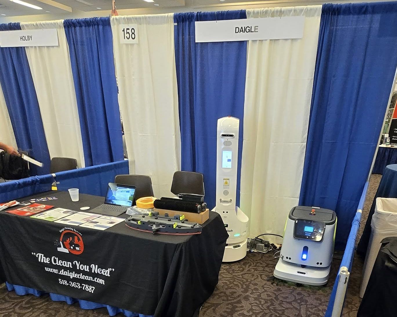 daigle convention booth