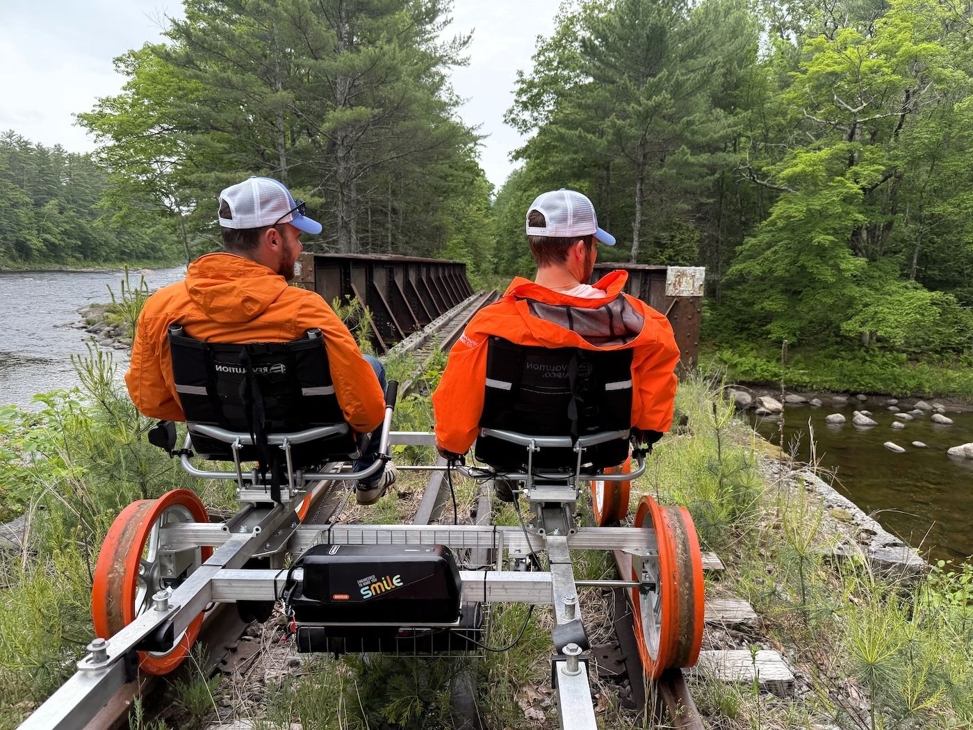 ADK Riparius HRR Two Orange water both sides
