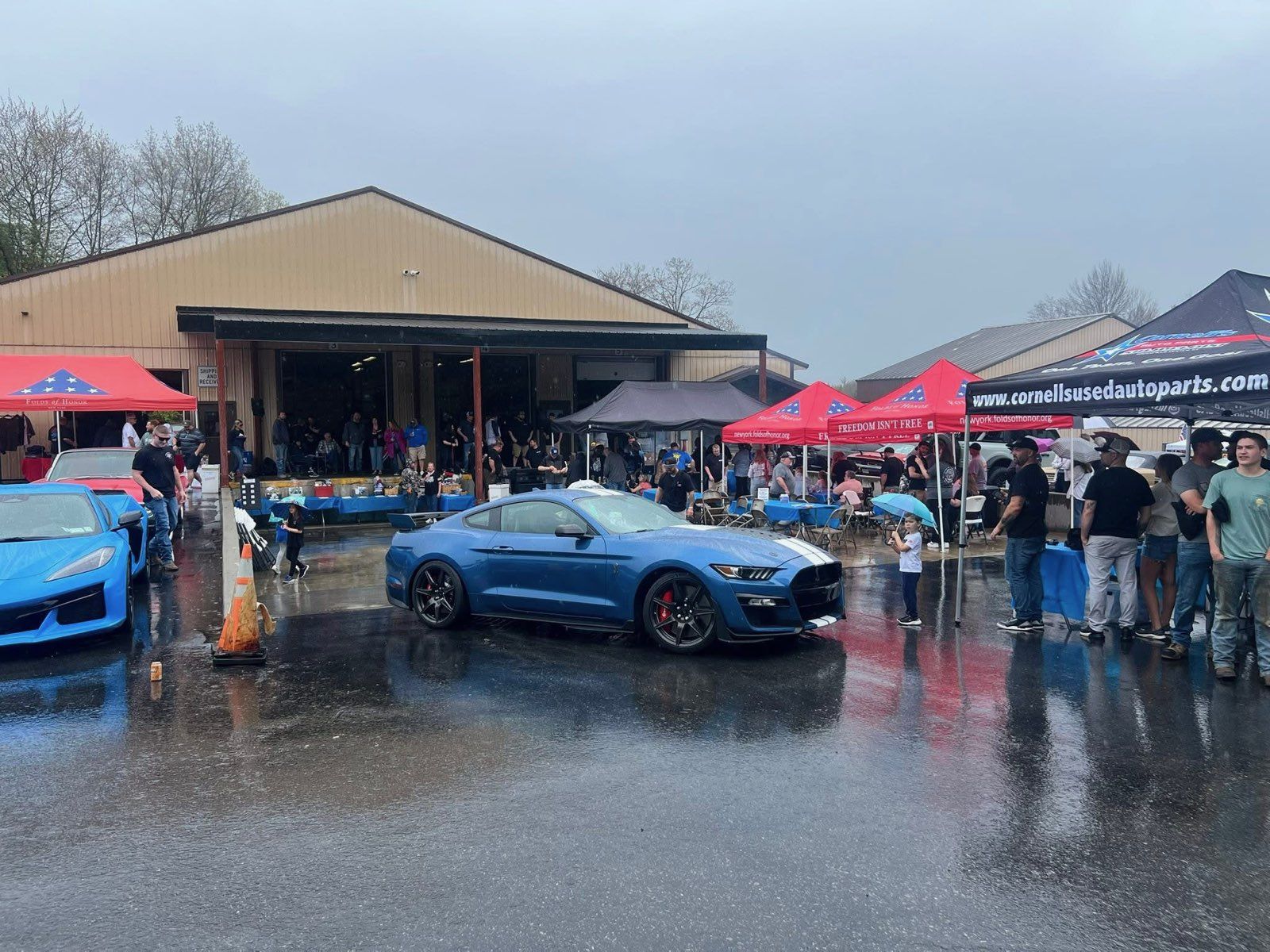 Cornell's Used Auto Parts car show