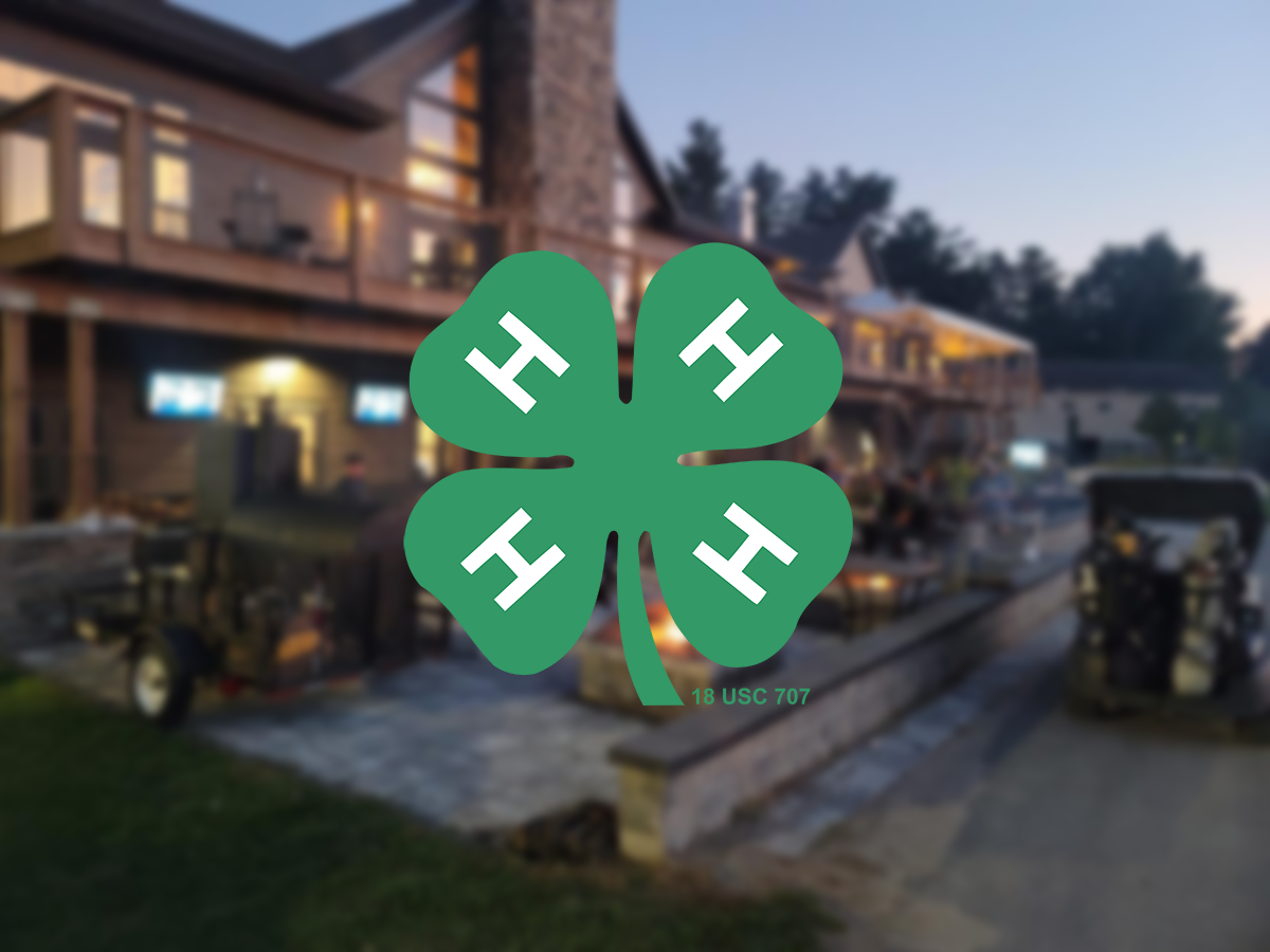 4h logo over the hideaway in saratoga