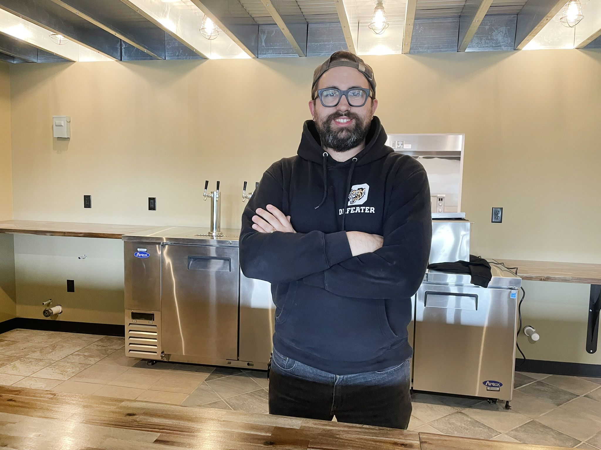 owner in coffee shop