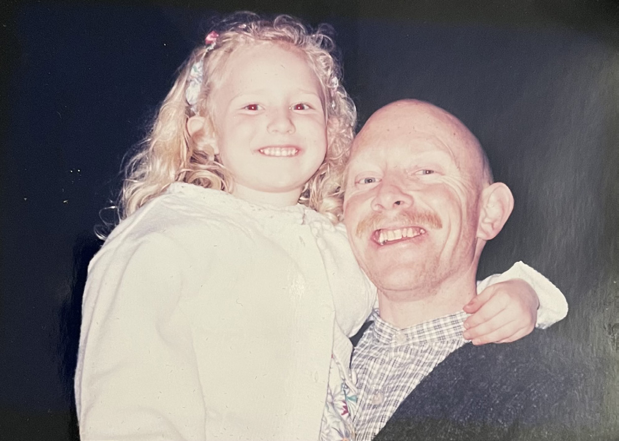 man and young girl old picture