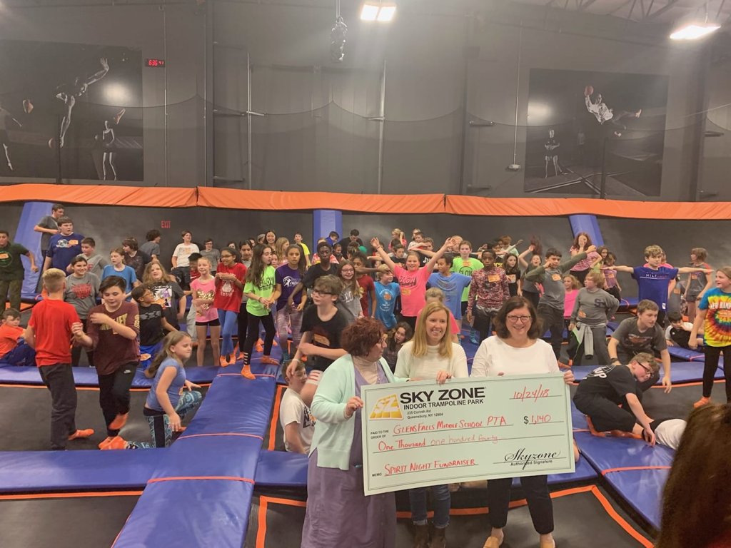 Skyzone Fundraising School Spirit