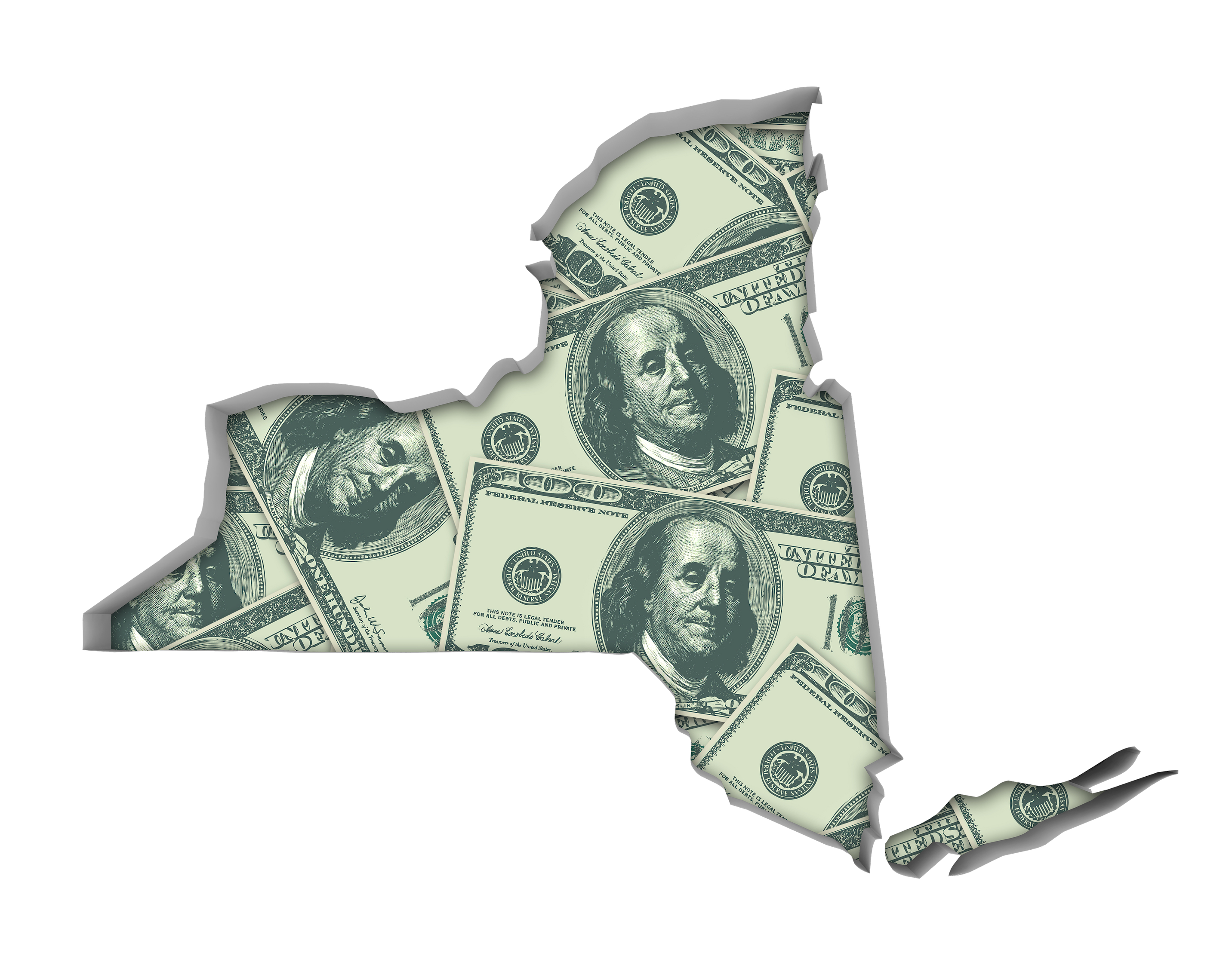new york state as money