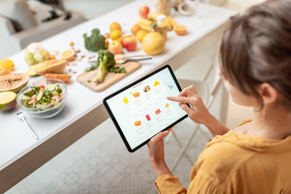 shopping for food online
