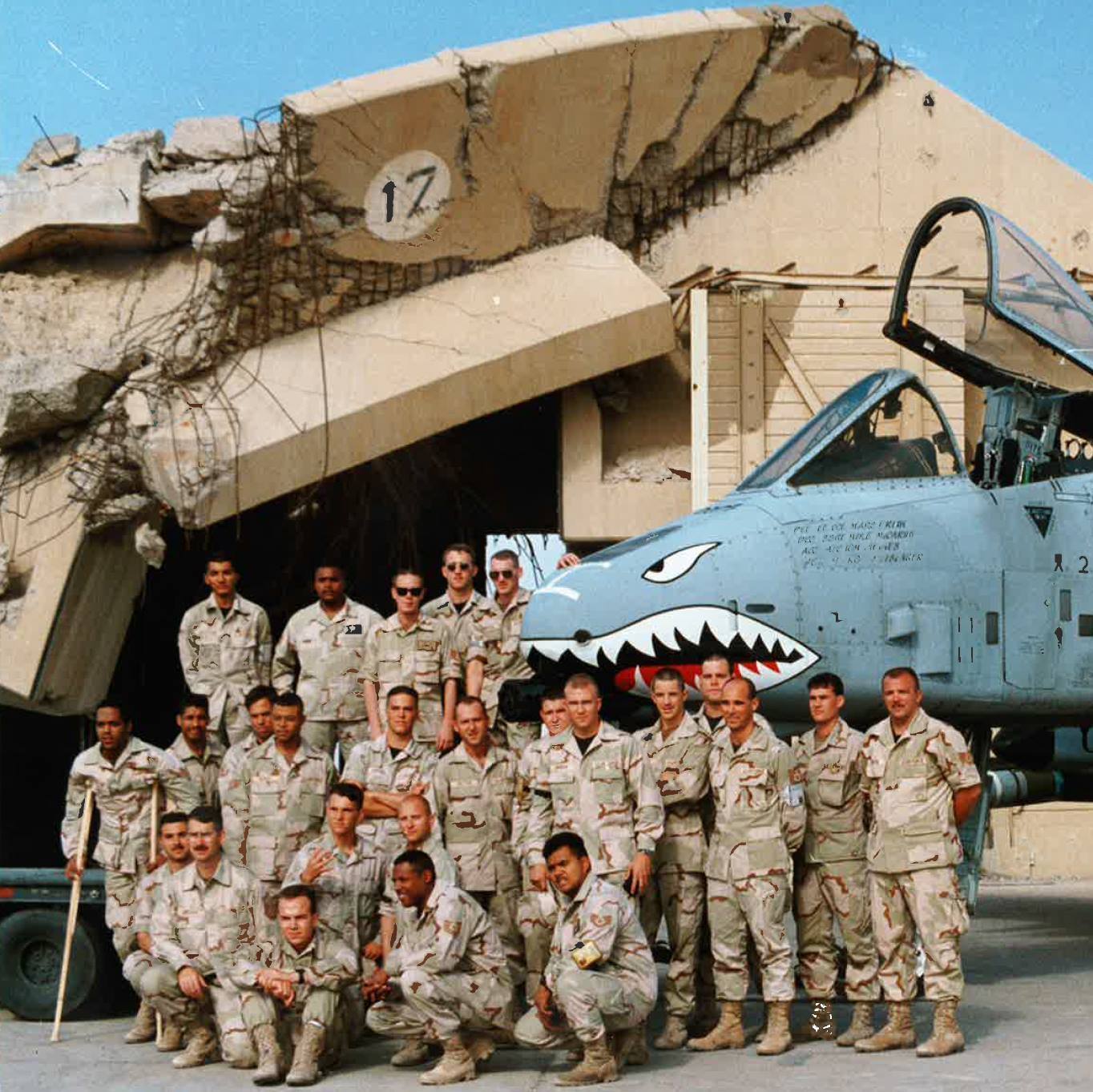 group of military men