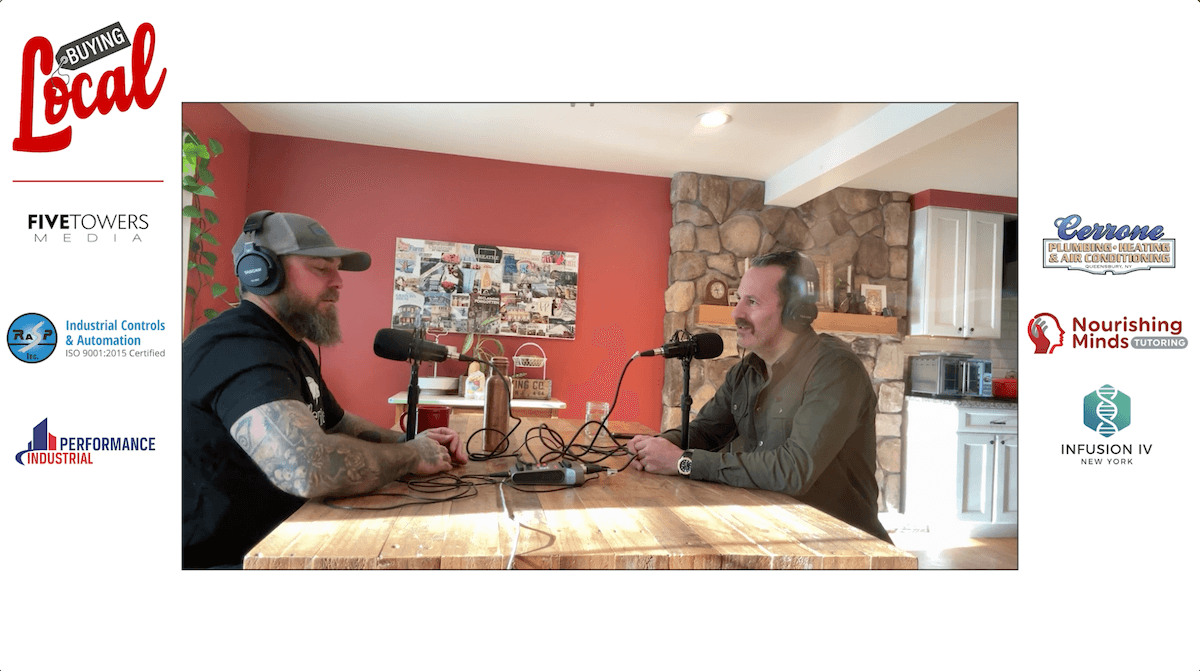 mike nelson interviewing bill tansey on buying local podcast