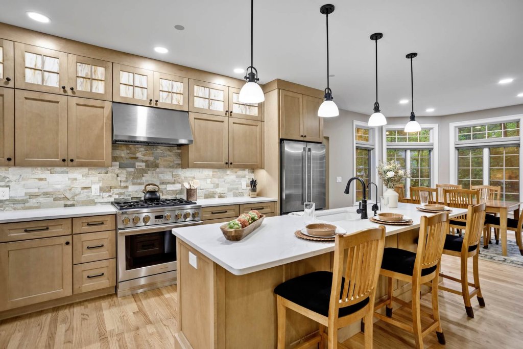 Galarneau Custom Home Interior Kitchen #3
