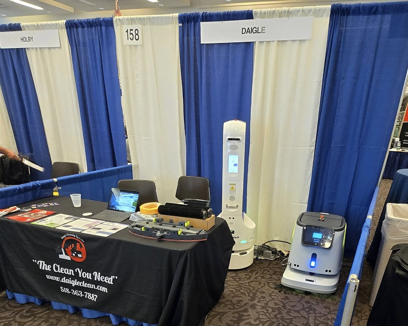 daigle convention booth