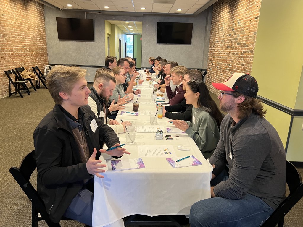 Speed Networking in action