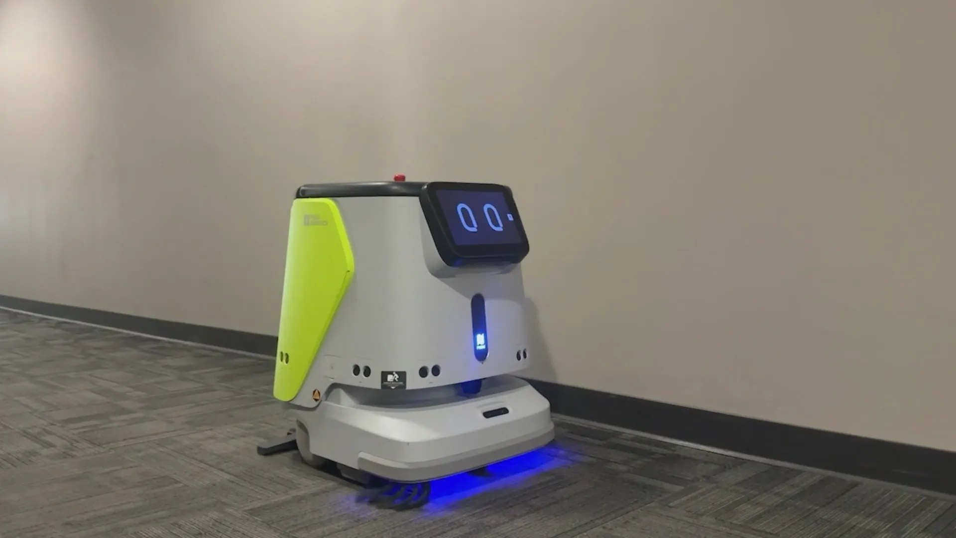 scrubby the carpet cleaning robot