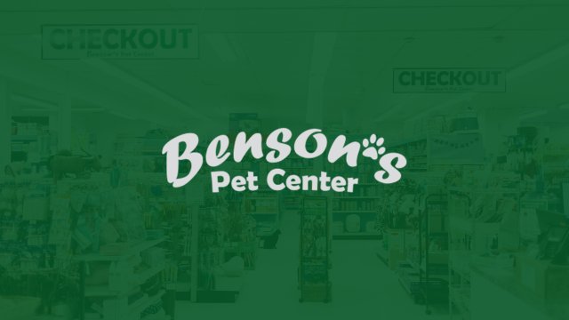 bensons pet center logo