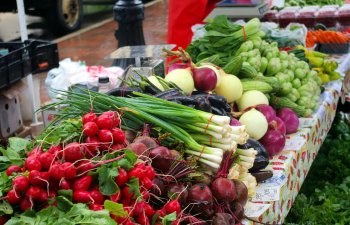 farmers market vegetables