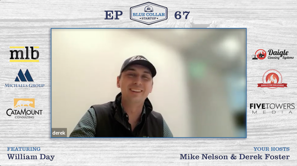 episode 67 title card blue collar startup